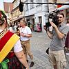 Das Kamerateam von RTL begleitete Luisa Zametzer den ganzen Tag.Sternsinger Landkreis Forchheim 2025 Das Kamerateam von RTL begleitete Luisa Zametzer den ganzen Tag.