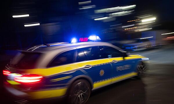 Die Polizei im Einsatz