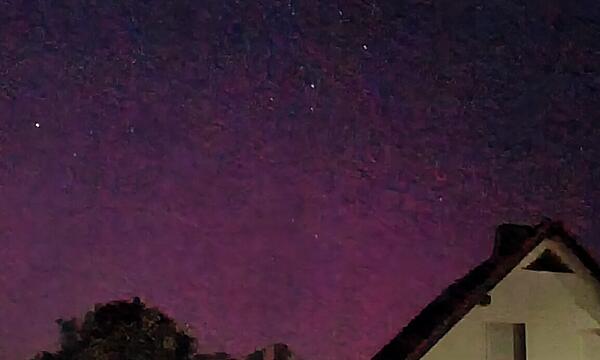 Polarlichter über Kronach 2024Polarlichter über Kronach