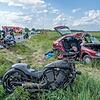 Auto Motorräder Unfall Herzogenaurach Schwerer Unfall am Sonntag (18. Mai) auf der Staatsstraße 2263 in Herzogenaurach: Auf der Vacher Straße ist ein Auto aus bislang ungeklärten Gründen in den Gegenverkehr geraten und frontal mit einer Gruppe von drei Motorradfahrern kollidiert. Traurige Bilanz: zwei Tote, drei Schwerverletzte.