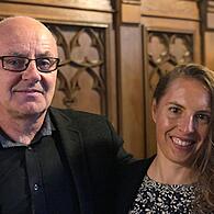 Svenja Weierich (Mezzosopran) und Thomas Meyer (Orgel) geben wieder ein weihnachtliches Konzert in der Klosterkirche Ebrach.