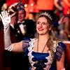 Gardekönigin Tanzsportgarde Coburger Mohr Einen großen Auftritt hatte Gardekönigin Kristin I. bei der Prunksitzung der Coburger Narrhalla im Januar 2025 im Kongresshaus.