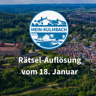 Rätsel der Woche 18. Januar 2025 - Auflösung