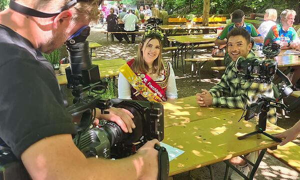 Das WDR-Team würdigt in dem Film über Forchheim und die Fränkische Schweiz auch die Bierkellerkultur der Franken.