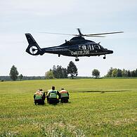Grenzkontrollen - Hubschraubersprungfahndung