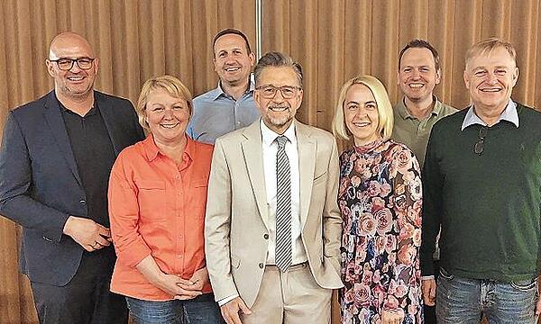 Der Kreisvorstand der Freien Wähler Erlangen-Höchstadt.