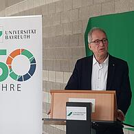 Professor Stefan Leible, Präsident der Universität Bayreuth
