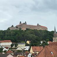 Blick auf die Plassenburg in Kulmbach