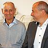 Bürgermeister Johannes Krapp überbrachte dem Jubilar Glückwünsche der Stadt Schlüsselfeld.