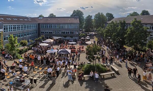 Das Sommerfest der Schule war ein weiteres Highlight des Festwochenendes.