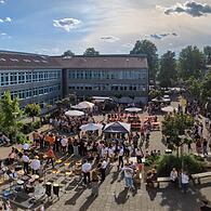 Das Sommerfest der Schule war ein weiteres Highlight des Festwochenendes.