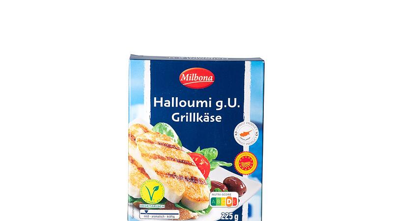 Halloumi der Lidl-Eigenmarke «Milbona»