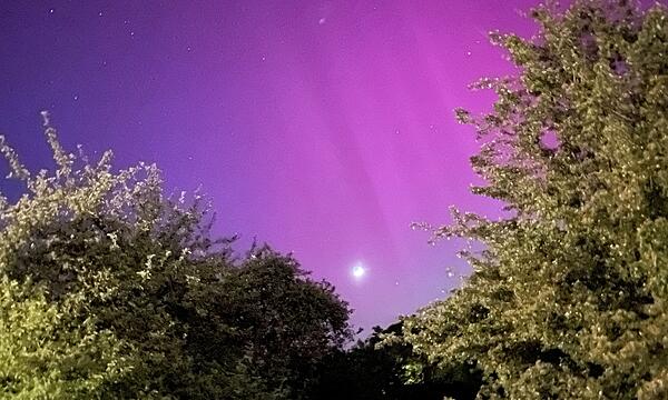 Polarlichter über Kronach 2024Polarlichter über Kronach