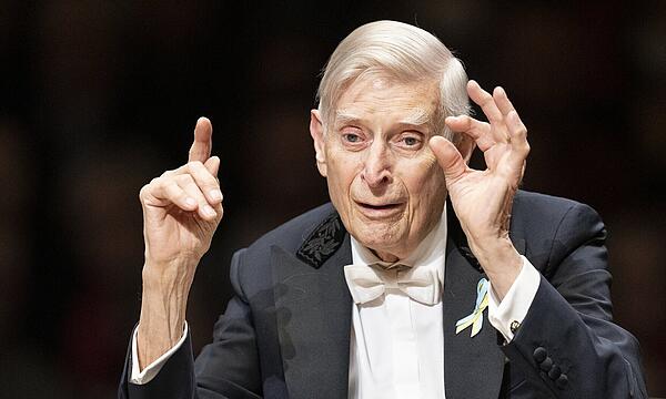 Herbert Blomstedt ist Ehrendirigent der Bamberger Symphoniker.