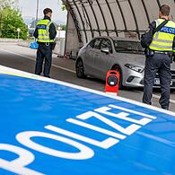 Bundespolizei kontrolliert Grenzübergang Kiefersfelden