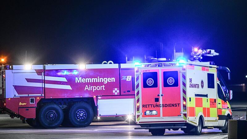 Notlandung wegen Turbulenzen am Flughafen Memmingen