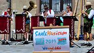 „Wanderblech“ beim 15. Saalemusicum in Hammelburg.
