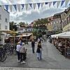 Die Freischankflächen am Katzenberg sind eine Goldgrube und Zankapfel für die vier Bamberger Wirte im Kachelofen, Scheiners am Dom, Ambräusianum und Alt-Ringlein Die Freischankflächen am Katzenberg sind eine Goldgrube und Zankapfel für die vier Bamberger Wirte im Kachelofen, Scheiners am Dom, Ambräusianum und Alt-Ringlein