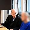 Rechtsanwalt Oliver Teichmann aus Bamberg und der Angeklagte kurz vor dem Prozess
