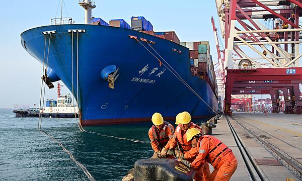 Hafen von Qingdao