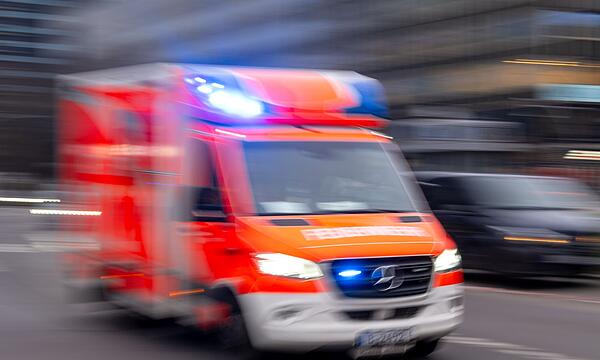 Krankenwagen im Einsatz