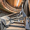 Die Spindeltreppe im Forchheimer Rathaus.