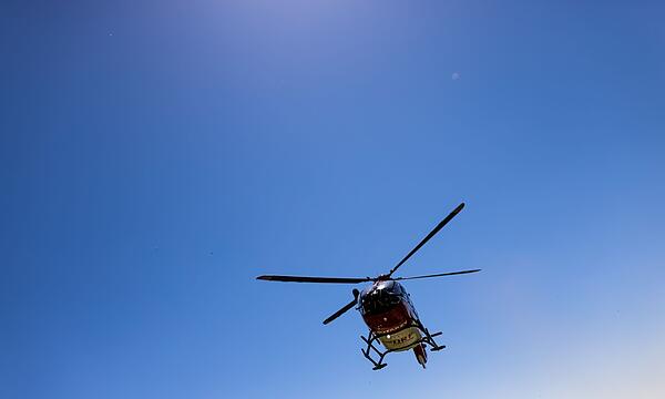 Ein Rettungshubschrauber - Symbolbild