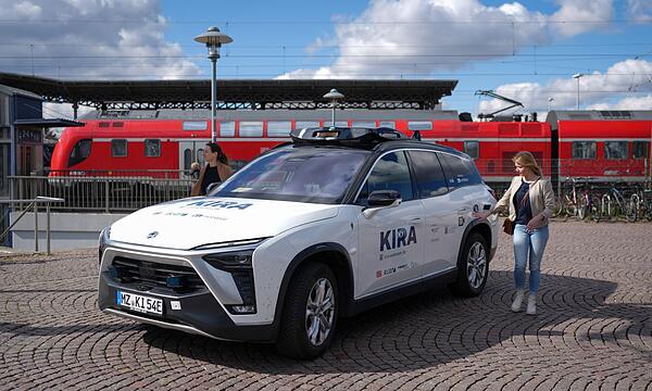 Autonomes Fahrzeug für Testbetrieb
