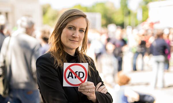 Aktionstag «Keine Ausreden mehr - AfD-Verbot jetzt!» - München