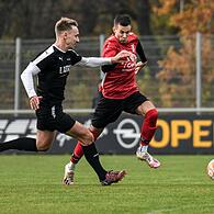 Was er da vielleicht selbst noch nicht wusste: Das Kreisliga-Spiel gegen den TV Ebern sollte für Konstantin Körner (l.) das bis dato letzte gewesen sein. Der 31-Jährige arbeitet inzwischen im Nachwuchsleistungszentrum der TSG Hoffenheim.