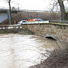 Hochwasser bei Meschenbach im Landkreis Coburg Hochwasser bei Meschenbach im Landkreis Coburg