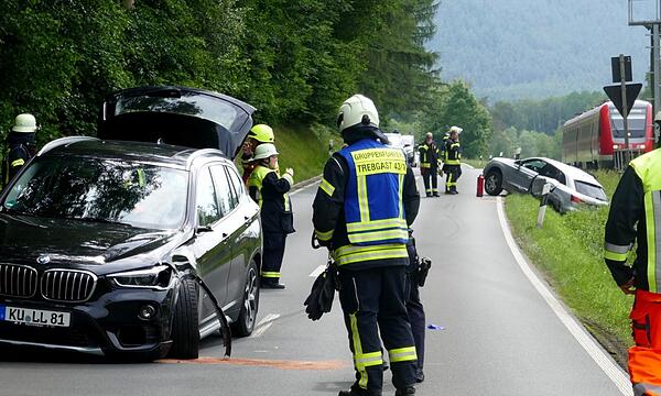 Der BMW aus Richtung Harsdorf fuhr dem Audi in die hintere rechte Seite.