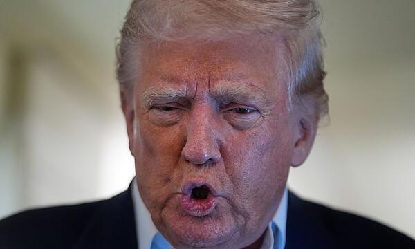 US-Präsident Trump unterwegs
