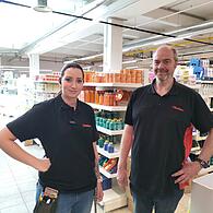 Mike Loock und seine Stellvertreterin Regina Bühner wollen die Bamberger Filiale von Thomas Philipps wieder auf Vordermann bringen.