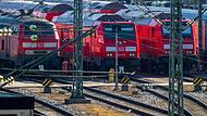 Regionalbahn Loks am Hauptbahnhof