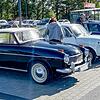 66 Jahre alt ist der Goliath Hansa 1100, eines der 24 historischen Fahrzeuge, die am Samstag bei der Ausfahrt durch den Steigerwald dabei waren.