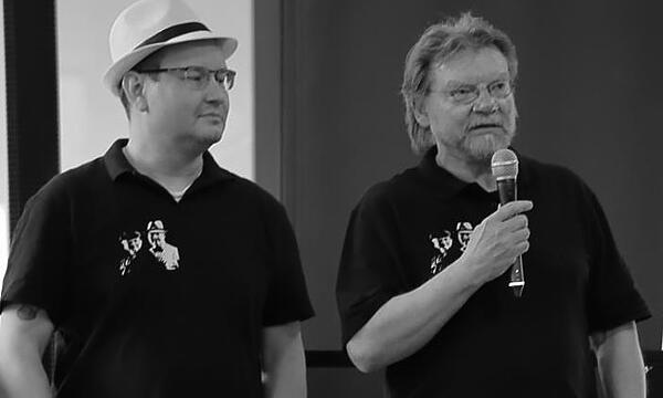 Die Fotografen Oliver Kordes (l.) und Jörg Kubas.