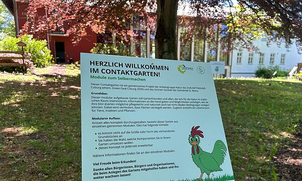 Zeigen, wie leicht Naturschutz sein kann: Contakt-Garten in Coburg eröffnet