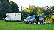 Ein kleines Idyll ist der neue Wohnmobilstellplatz in Geroda. Er hat der Gemeinde im vergangenen Jahr 4500 Euro an Gewinn eingebracht. Ein kleines Idyll ist der neue Wohnmobilstellplatz in Geroda. Er hat der Gemeinde im vergangenen Jahr 4500 Euro an Gewinn eingebracht.