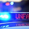 Polizei sichert Unfallstelle
