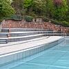Ab Mai kann das Terrassenschwimmbad wieder zum Planschen genutzt werden. Im Bild die neue Sonnenterrasse neben dem Nichtschwimmer- und Kinderbecken. Ab Mai kann das Terrassenschwimmbad wieder zum Planschen genutzt werden. Im Bild die neue Sonnenterrasse neben dem Nichtschwimmer- und Kinderbecken.