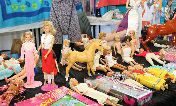 Puppenfestival Neustadt: Barbie Teddy und Modell-Eisenbahn