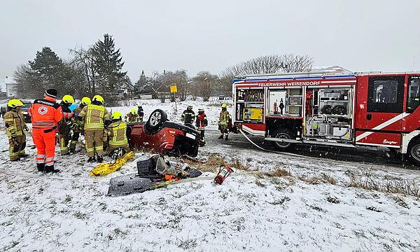 Unfall bei Weisendorf