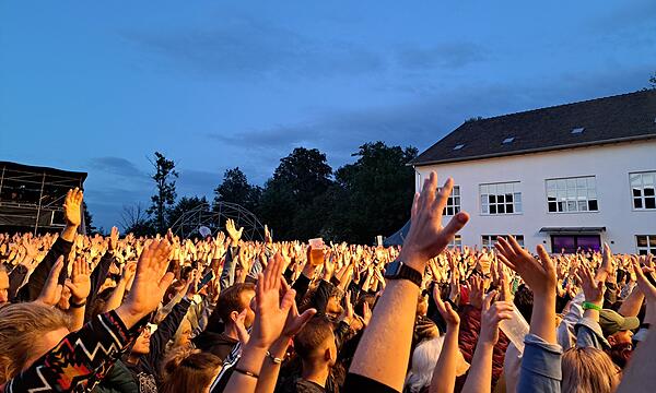 Ein Stimmungsbild vom Open-Air in Cortendorf im Jahr 2024