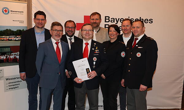 BRK Region Coburg Auszeichnung Fluthelfer Ahrtal