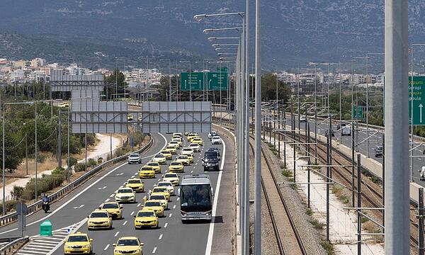 48-stündiger Taxi-Streik in Athen