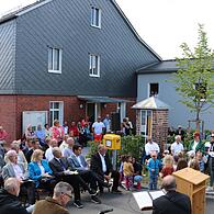 Der Kindergarten Arche Noah begrüßte die Gäste.