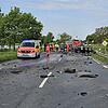Am Donnerstag hat sich auf der B470 bei Adelsdorf ein schwerer Verkehrsunfall ereignet.