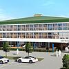 So könnte das neue Gemeindezentrum aussehen. So könnte das neue Gemeindezentrum aussehen. Auf der Animation zu sehen: Die Rückseite des Gebäudes mit Eingang zum Rathaus und Gemeindesaal.