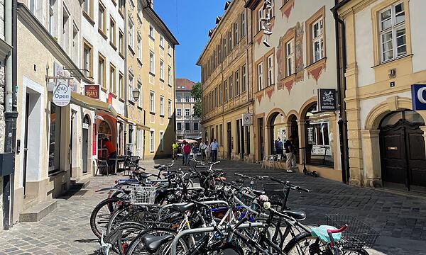 Die Fischstraße in Bamberg